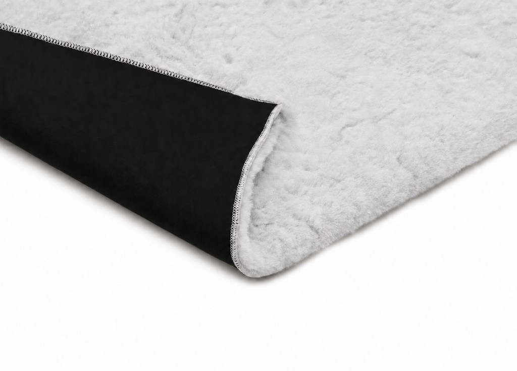 SANDVIK ryamatta i smoke-white 140x200 cm
