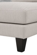 MADDE fyr-sätes U-soffa med dubbel schäslong i beige